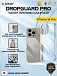 Чехол iPhone 16 Pro X-ONE DropGuard PRO - текстурированный прозрачный корпус