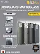 Чехол iPhone 12 Pro X-ONE DropGuard Matte Glass - белый матовый оттенок с полупрозрачной задней панелью из японского сапфирового стекла