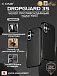 Чехол iPhone 17 X-ONE DropGuard 3S - черный закрытый матовый Soft Touch корпус и сменные цветные кнопки в комплекте