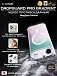 Чехол iPhone 17 Air X-ONE DropGuard PRO Gradient MagSafe - северное сияние задняя панель и текстурированный прозрачный корпус