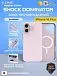 Чехол iPhone 16 Plus X-ONE Shock Dominator MagSafe - розовый закрытый матовый Soft Touch корпус и сменные цветные кнопки в комплекте 