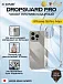Чехол iPhone 16 Pro Max X-ONE DropGuard PRO - текстурированный прозрачный корпус
