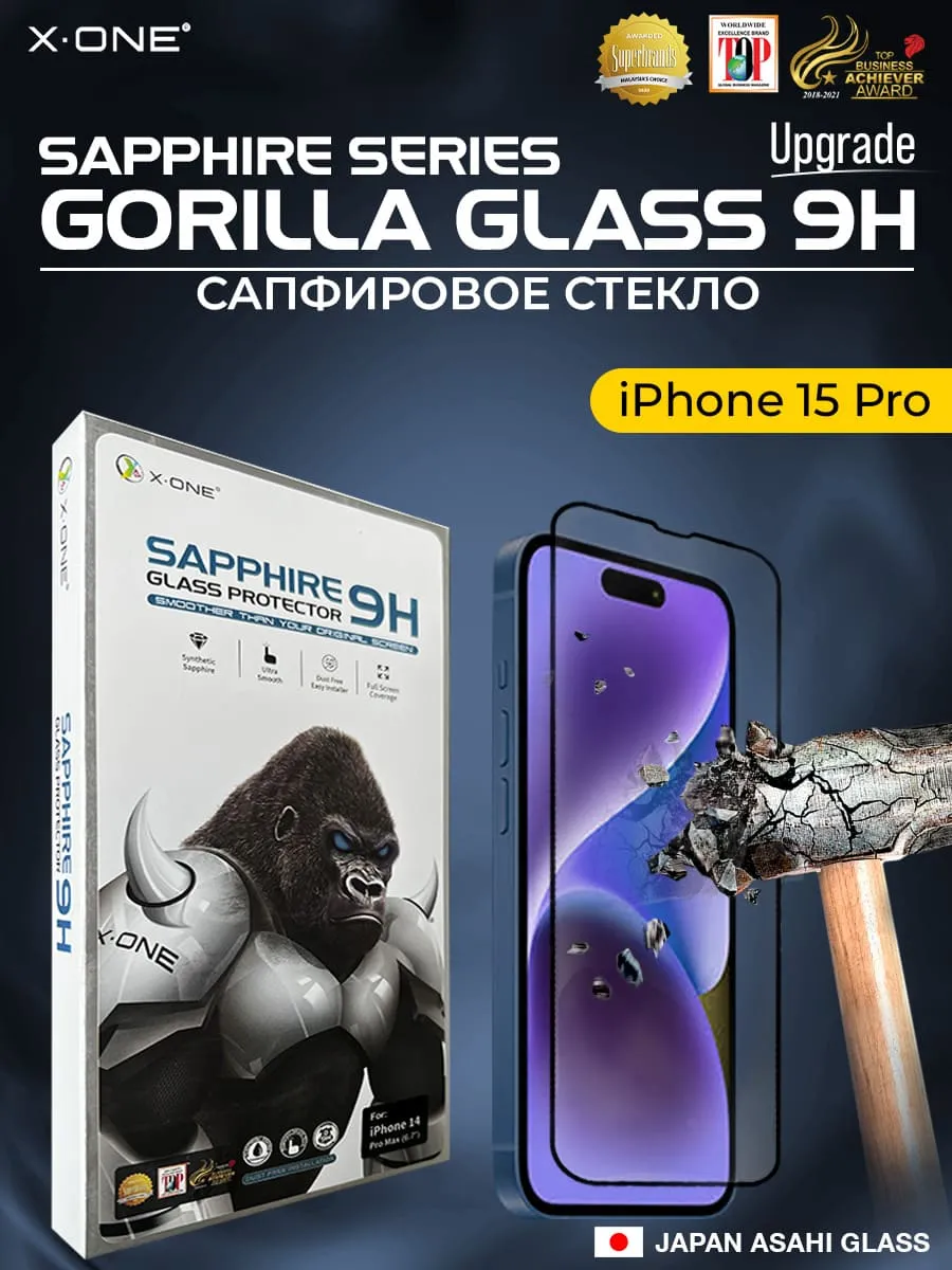 Полимерная защитная пленка iPhone 15 Pro X-ONE Frame Protector / защита  хромированных торцов корпуса и динамиков | X-ONE